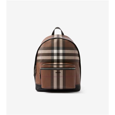 zaino di burberry|Zaino Check (Marrone betulla scuro) .